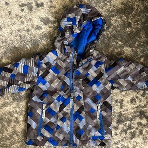 Land’s End Toddler Boys Hooded Winter Coat 2T